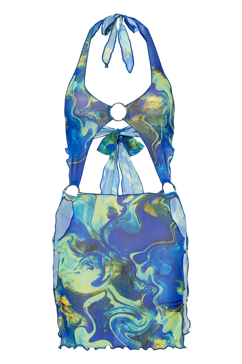 Vestido Skye Cut Out Mesh