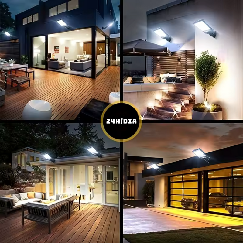 [Leve 3 Pague 2] Refletor Solar EcoLight Máxima Economia Até 70% de Energia + BRINDE: 1 Lanterna Multifuncional 5 em 1