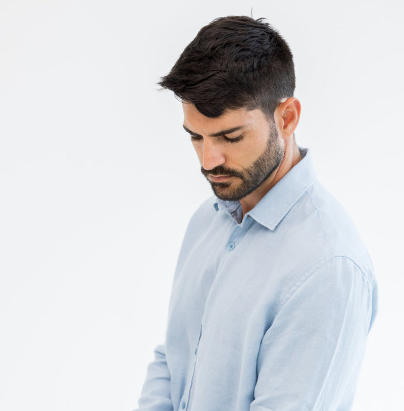 Kit 3x Camisas de Linho