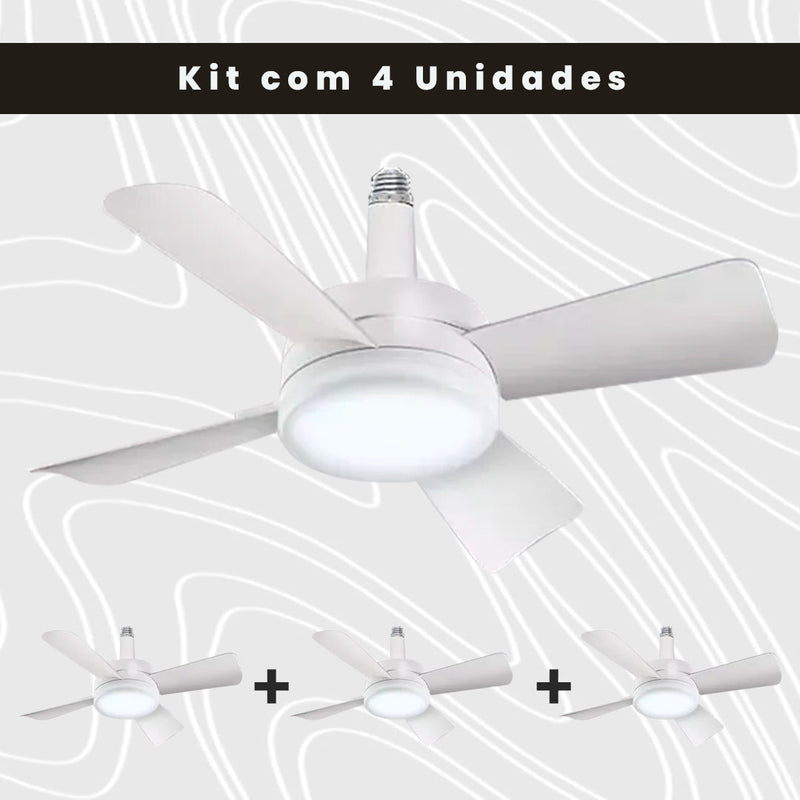 💡 Luminária Ventilador LED 2 em 1 – Potência e Conforto no Seu Ambiente!