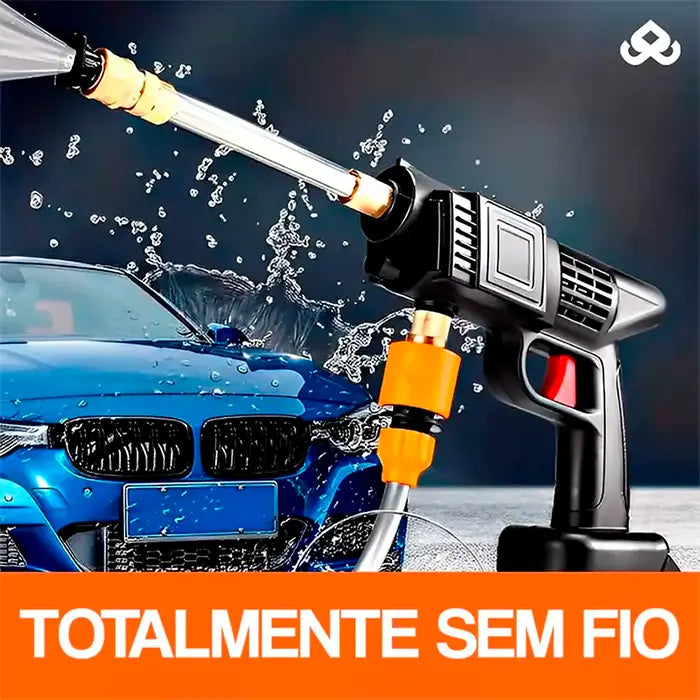 Lavadora de Pressão Portátil Sem Fios + Mangueira de 5M de Brinde - YUZZI™
