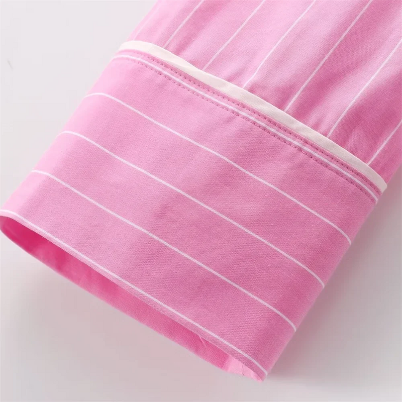 Conjunto Pink - Camisa Recortada e Calça com Cordão ajustavél - DermeBela