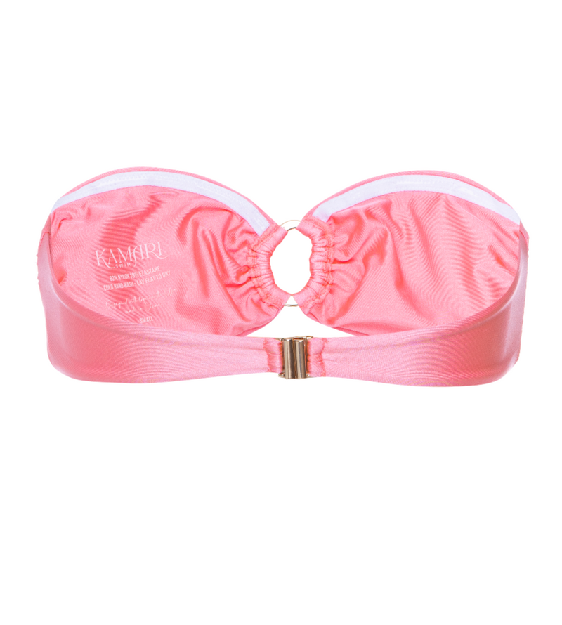 Elsa Strapless Bandeau - Bubblegum