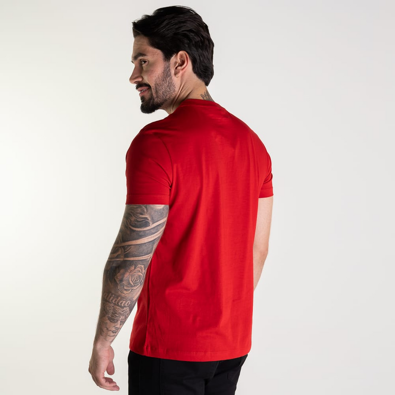 Kit 5 Camisetas Lacoste Croco Basic + 3UN Cuecas Boxer de Brinde