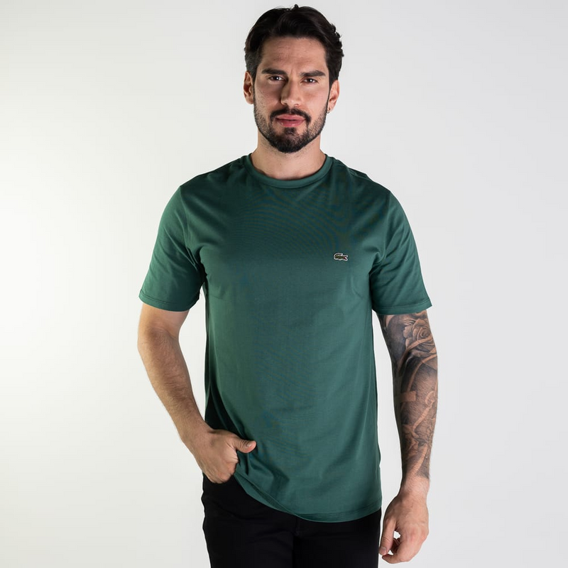 Kit 5 Camisetas Lacoste Croco Basic + 3UN Cuecas Boxer de Brinde